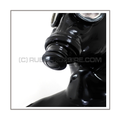 Thread cover without mouth for gas mask threads 40 mm